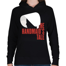 PRINTFASHION A szolgálólány meséje - Női kapucnis pulóver - Fekete