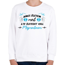 PRINTFASHION A te életedet kell megmentenem - Gyerek pulóver - Fehér gyerek pulóver, kardigán
