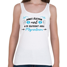 PRINTFASHION A te életedet kell megmentenem - Női atléta - Fehér