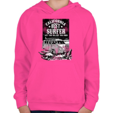 PRINTFASHION A tenger felszabadít  - Gyerek kapucnis pulóver - Fukszia gyerek pulóver, kardigán