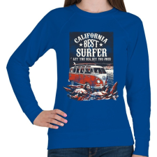 PRINTFASHION A tenger felszabadít - Női pulóver - Királykék női pulóver, kardigán