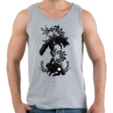 PRINTFASHION a természet körforgása - Férfi atléta - Sport szürke