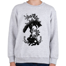 PRINTFASHION a természet körforgása - Gyerek pulóver - Sport szürke gyerek pulóver, kardigán