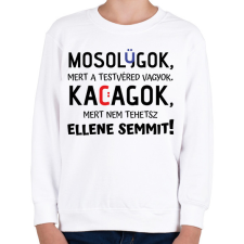PRINTFASHION A testvéred vagyok :) - fekete - Gyerek pulóver - Fehér gyerek pulóver, kardigán