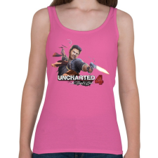 PRINTFASHION A Thief’s End - Női atléta - Rózsaszín női trikó