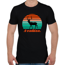 PRINTFASHION A vadász - Férfi póló - Fekete férfi póló