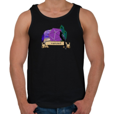 PRINTFASHION A varázsló - Férfi atléta - Fekete