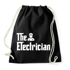 PRINTFASHION A Villanyszerelő - Sportzsák, Tornazsák - Fekete tornazsák