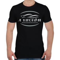 PRINTFASHION A volvóm nélkül - Férfi póló - Fekete