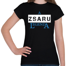 PRINTFASHION A zsaru legenda - Női póló - Fekete