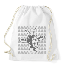 PRINTFASHION Aaaah! - Kecske - Sportzsák, Tornazsák - Fehér tornazsák