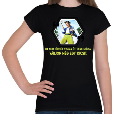 PRINTFASHION Ace Ventura - Női póló - Fekete női póló