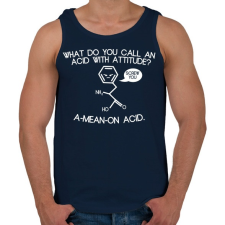 PRINTFASHION ACID - Férfi atléta - Sötétkék atléta, trikó