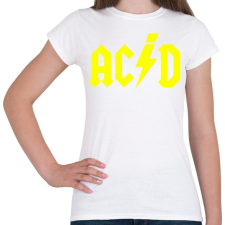 PRINTFASHION ACID - Női póló - Fehér női póló