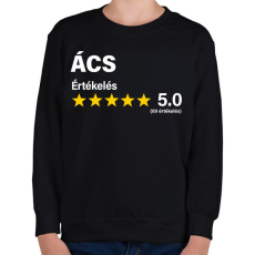 PRINTFASHION Ács Értékelés ***** 5.0 (69 értékelés) - Gyerek pulóver - Fekete