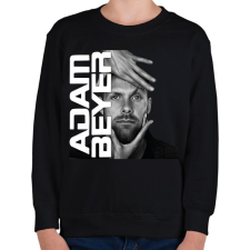 PRINTFASHION Adam Beyer dj - Gyerek pulóver - Fekete gyerek pulóver, kardigán