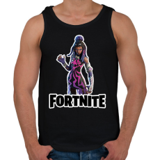 PRINTFASHION Adanna of the deep - fortnite - Férfi atléta - Fekete