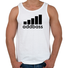PRINTFASHION Addbass - Parody - Férfi atléta - Fehér