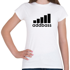 PRINTFASHION Addbass - Parody - Női póló - Fehér