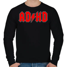 PRINTFASHION ADHD - Férfi pulóver - Fekete férfi pulóver, kardigán