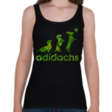 PRINTFASHION Adidachs #1 - Női atléta - Fekete női trikó