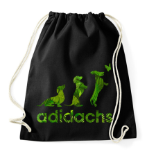 PRINTFASHION Adidachs #1 - Sportzsák, Tornazsák - Fekete tornazsák