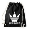 PRINTFASHION Adjegysört - Sportzsák, Tornazsák - Fekete