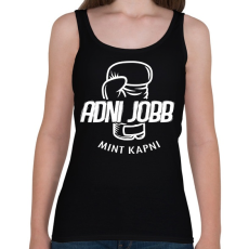 PRINTFASHION Adni jobb mint kapni - Női atléta - Fekete