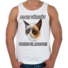 PRINTFASHION Adok vödröt! - Férfi atléta - Fehér atléta, trikó