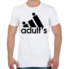 PRINTFASHION adult's - Férfi póló - Fehér