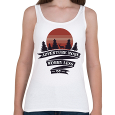 PRINTFASHION Adventure - Női atléta - Fehér