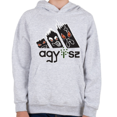 PRINTFASHION agy..érgörcs adidas 1 - Gyerek kapucnis pulóver - Sport szürke