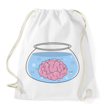 PRINTFASHION Agy - Sportzsák, Tornazsák - Fehér tornazsák