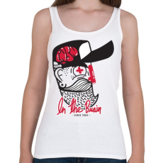 PRINTFASHION Agyas - Női atléta - Fehér