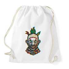 PRINTFASHION AHS - Clown - Sportzsák, Tornazsák - Fehér tornazsák