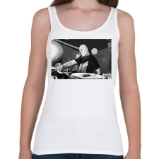 PRINTFASHION Alan Fitzpatrick - Női atléta - Fehér női trikó