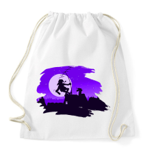 PRINTFASHION Alcoholic Santa - Paining mask - Sportzsák, Tornazsák - Fehér tornazsák