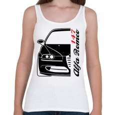 PRINTFASHION Alfa Romeo 147 02 - Női atléta - Fehér
