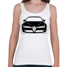 PRINTFASHION Alfa Romeo 159 003 - Női atléta - Fehér női trikó