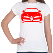 PRINTFASHION Alfa Romeo 159 005 - Női póló - Fehér női póló