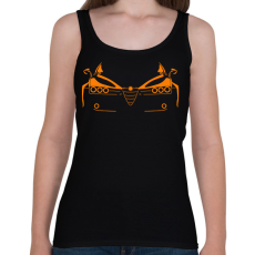 PRINTFASHION Alfa Romeo 159 narancssárga - Női atléta - Fekete