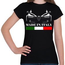 PRINTFASHION alfa romeo 159 - Női póló - Fekete női póló