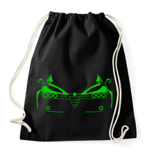 PRINTFASHION Alfa Romeo 159 zöld  - Sportzsák, Tornazsák - Fekete tornazsák