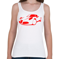 PRINTFASHION Alfa Romeo 8c 02 - Női atléta - Fehér