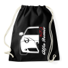PRINTFASHION Alfa Romeo Mito - fehér - Sportzsák, Tornazsák - Fekete