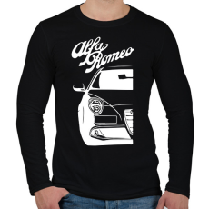 PRINTFASHION Alfa Romeo Mito - White - Férfi hosszú ujjú póló - Fekete