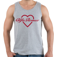 PRINTFASHION Alfa Romeo szív - Férfi atléta - Sport szürke atléta, trikó