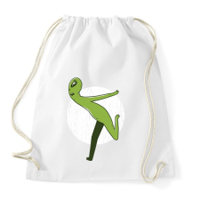 PRINTFASHION Alien Naruto run - Sportzsák, Tornazsák - Fehér tornazsák