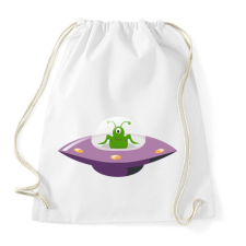 PRINTFASHION Alien - Sportzsák, Tornazsák - Fehér tornazsák