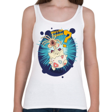 PRINTFASHION Alien xenomorph pokemon - Női atléta - Fehér